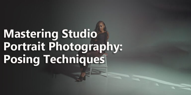 photo shoot of girl in studio