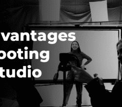 advantage of shooting in studio