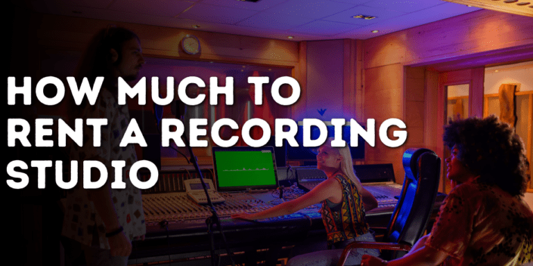 Rent of recording studio