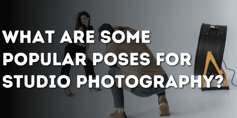 What are some popular poses for studio photography