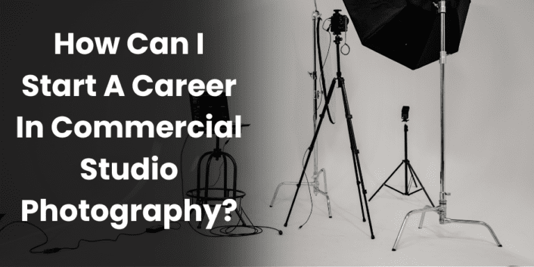 How can I start a career in commercial studio photography
