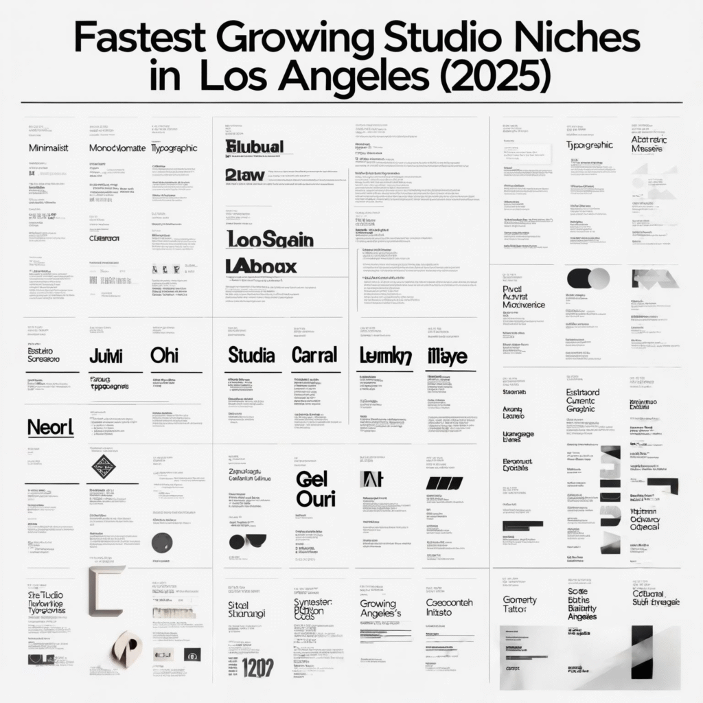 Fastest Growing Studio Niches in Los Angeles (2025)
