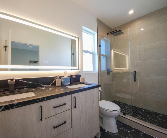 a3 dual sink bath