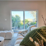 furnished living room