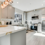 spacious kitchen & modern appliances